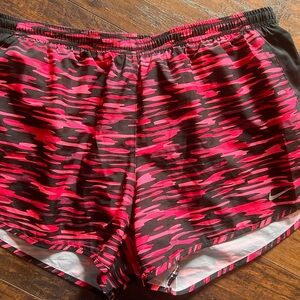 Women's Nike Pink and Black DriFit Athletic Shorts